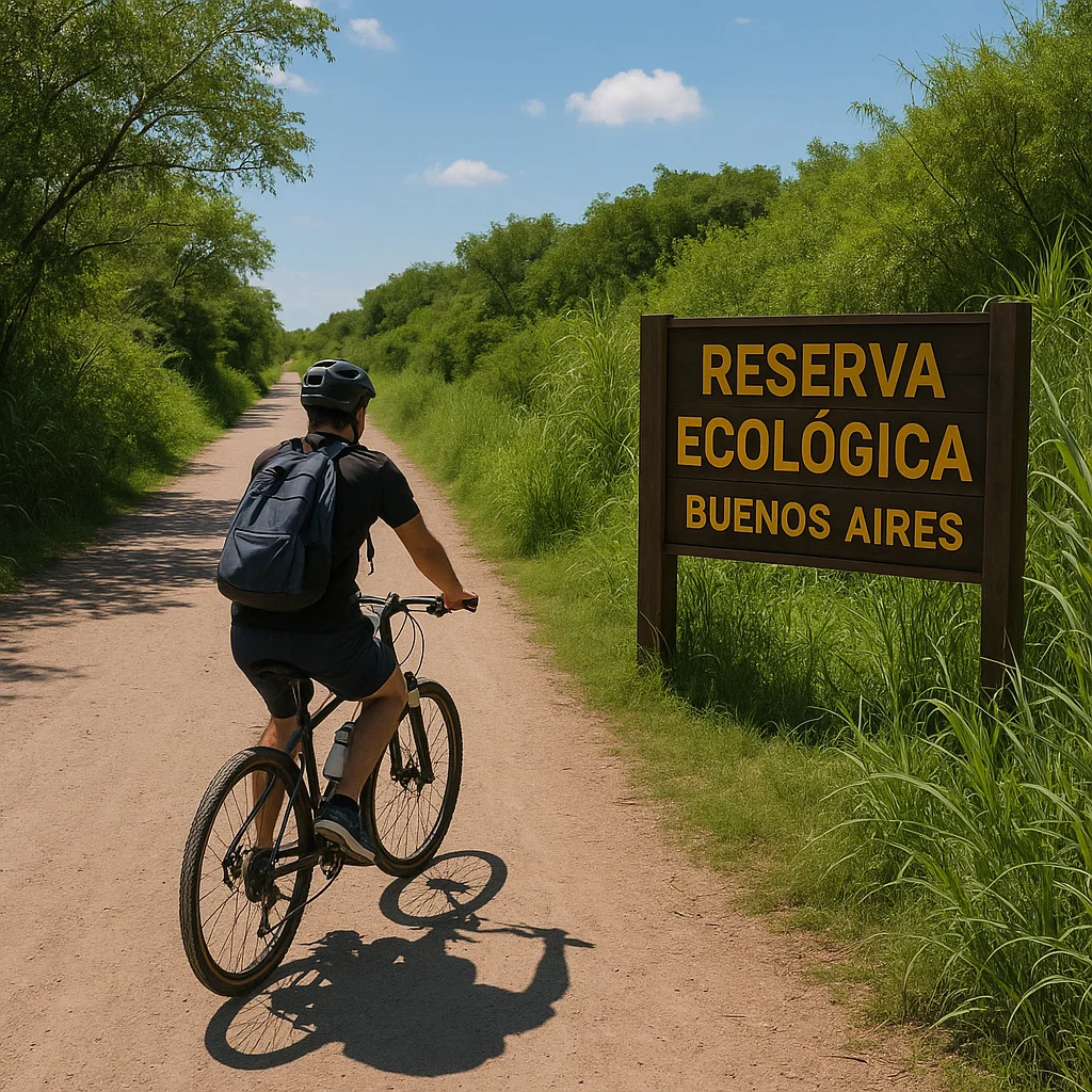 Paseo en bicicleta por la Reserva Ecológica