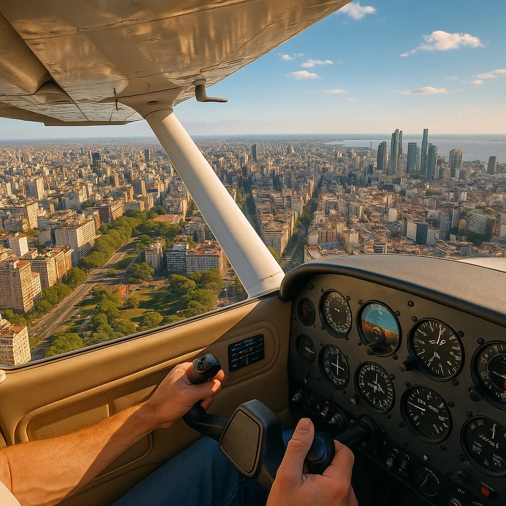 Воздушное приключение: полёт до Тигре и обратно